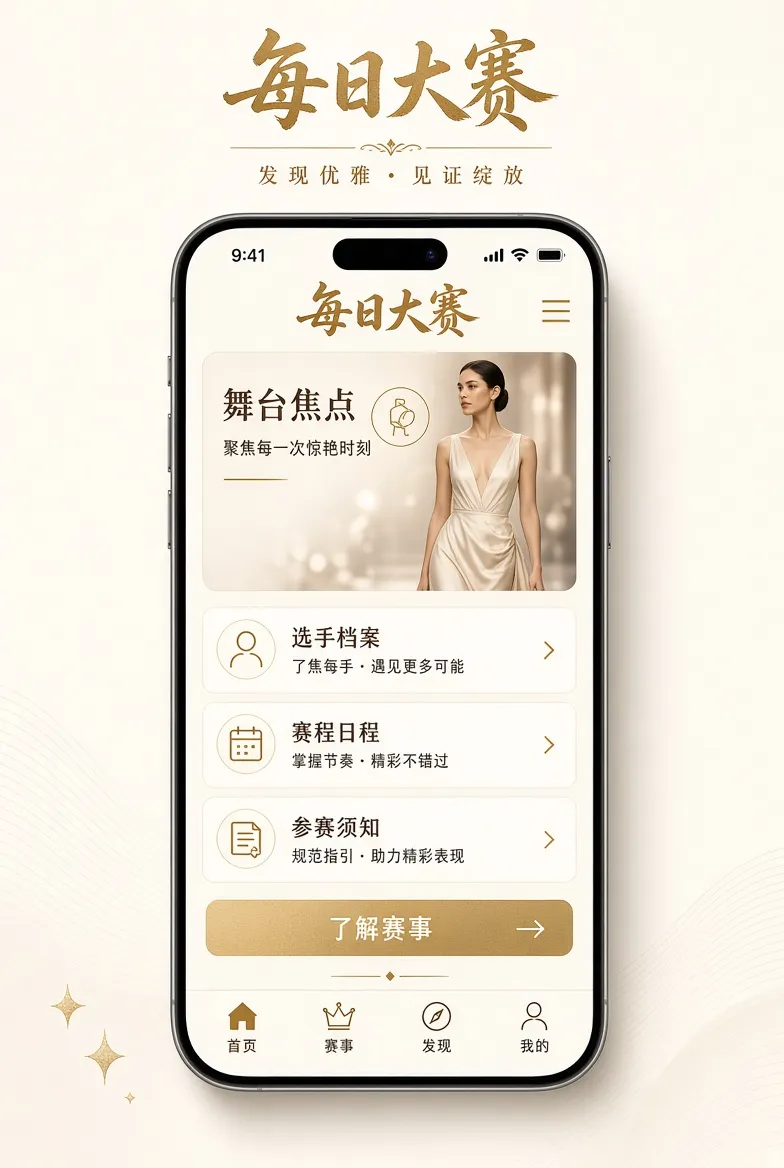 每日大赛APP赛事视觉